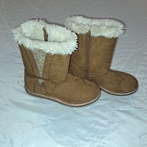 Girls fleece lined boot